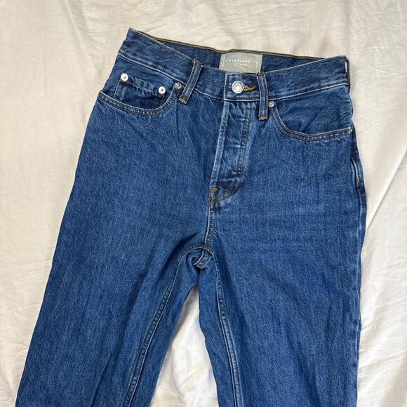 Everlane blue 90s cheeky jean straight - size 23" tall - Picture 4 of 7